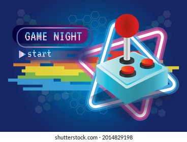 Game zone game icon background vector 