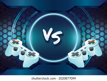 Game zone game icon background vector 