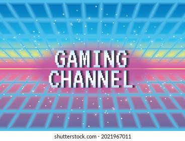 Game zone game icon background vector 