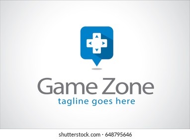 Game Zone Logo Template Design