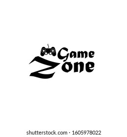 Game Zone logo vector icon