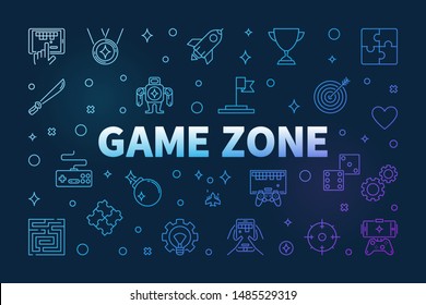 Game Zone Background Images Stock Photos Vectors Shutterstock