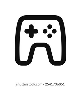 ícone game_controller. Sinal de vetor simples.