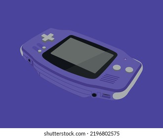 
Gameboy Advance - Original Console Game In Purple Color