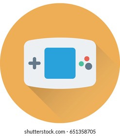 Gameboy Colored Vector Icon