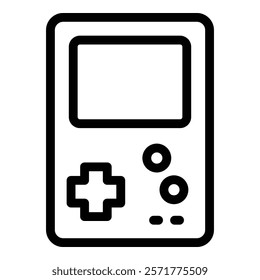 Gameboy Icon Element For Design