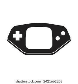 gameboy icon vector template illustration logo design