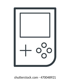 Gameboy Vector Icon