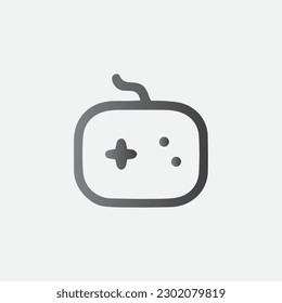 Gameboy Videogame Remote Icon Vector