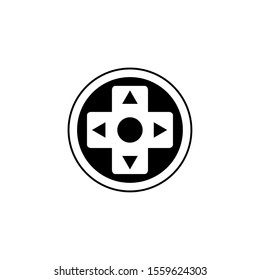 gamepad button icon design, Videogame play leisure gaming technology entertainment digital and joy theme Vector illustration