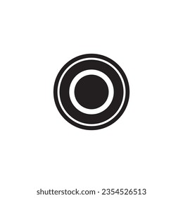 gamepad button icon template illustration logo design