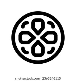 gamepad button icon. vector icon for your website, mobile, presentation, and logo design.