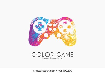 Gamepad. Color gamepad logo. creative gamepad sign. Creative logo