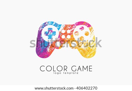 Gamepad. Color gamepad logo. creative gamepad sign. Creative logo