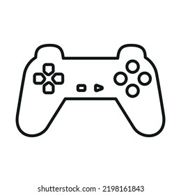 Gamepad, Konsolensteuerzeichen - Bearbeitbarer Strich