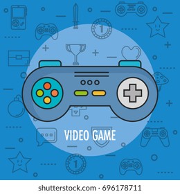 gamepad control console for video game device digital