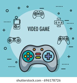 gamepad control console for video game device digital