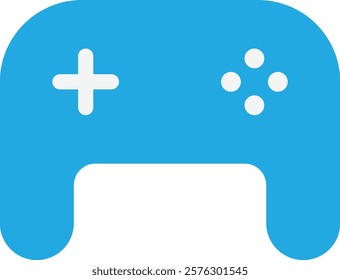Gamepad Controller Joystik Icon Vector Flat Illustration