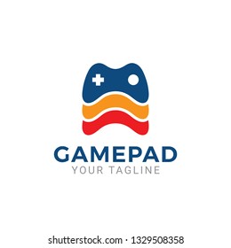 Gamepad Controller Logo Design Vector Icon