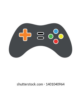 Gamepad controller vector icon. filled flat sign for mobile concept and web design. Game Joystick glyph icon. Joystick sign icon. Video game symbol.