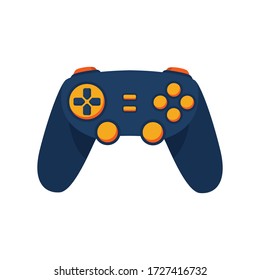 Gamepad controller for video game console. Stock Vector illustration.