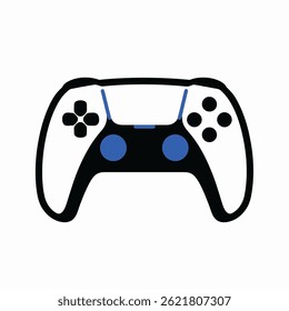 Gamepad controls modern play isolated vector illustration