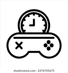 gamepad in flat design style