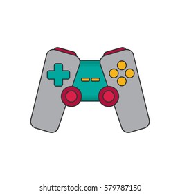 gamepad. Flat icon