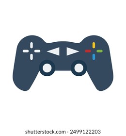 Gamepad Flat Icon Design For Personal nad Commercial Use