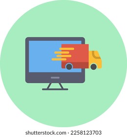 Gamepad Flat Vector Icon Design