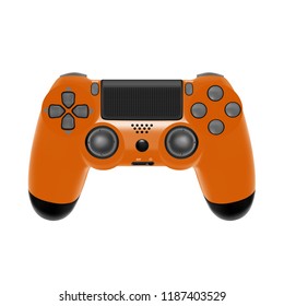 Gamepad for game console.The joystick for the console.The controller in the vector.Joystick vector illustration.