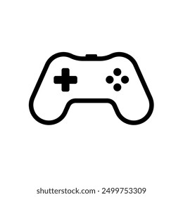 Gamepad, Gaming, Game Controller- Vector Illustration, Simple Icon