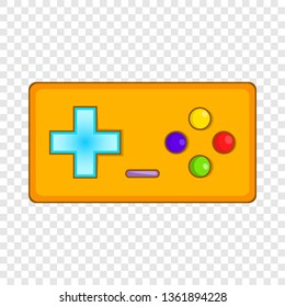 Gamepad icon. Cartoon illustration of gamepad vector icon for web design