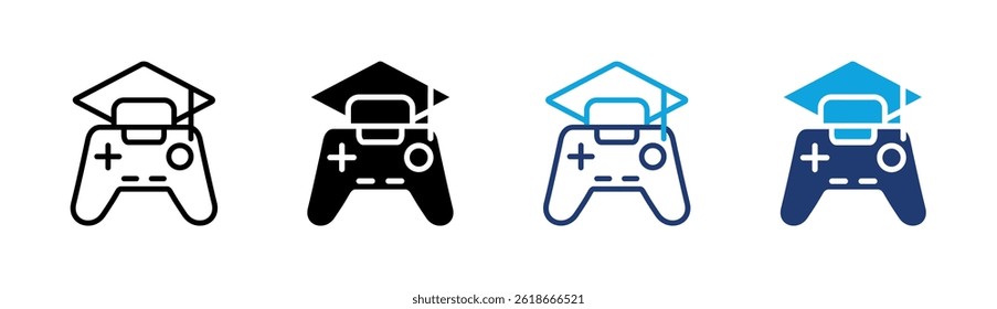 Elemento de icono de gamepad para diseño