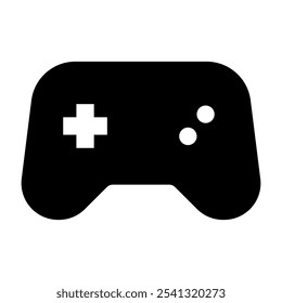 Video Icono de gamepad. gamepad, juego, joystick, controlador, consola, joypad, electrónico, jugador, dispositivo, juego. Ilustración de icono de Vector