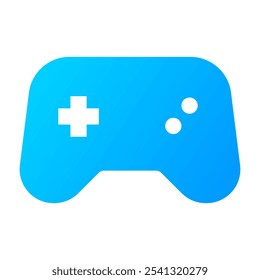 Video Icono de gamepad. gamepad, juego, joystick, controlador, consola, joypad, electrónico, jugador, dispositivo, juego. Ilustración de icono de Vector