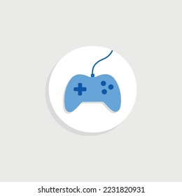 Gamepad icon, Game icon vector for web, computer and mobile app