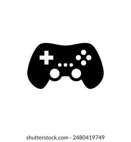 Gamepad icon, Game icon vector for web, computer and mobile app isolated on white background.