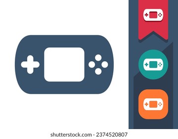 Gamepad Icon. Gaming, Console, Game. Professional, pixel perfect vector icon.