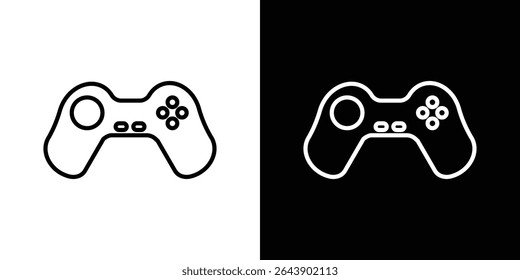 Gamepad icon Graphic vector set for ui design