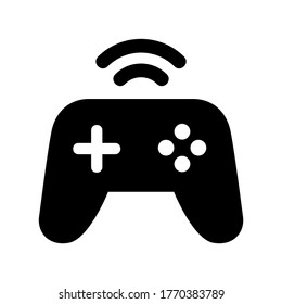 gamepad icon or logo isolated sign symbol vector illustration - high quality black style vector icons
