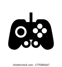 gamepad icon or logo isolated sign symbol vector illustration - high quality black style vector icons
