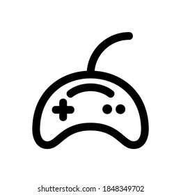 gamepad icon or logo isolated sign symbol vector illustration - high quality black style vector icons
