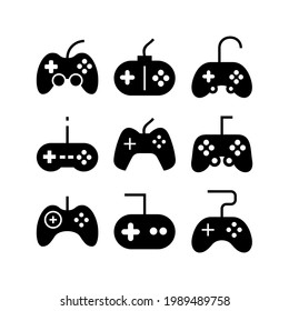 gamepad icon or logo isolated sign symbol vector illustration - Collection of high quality black style vector icons
