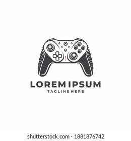 Gamepad-Symbol-Logo, Vektorgrafik