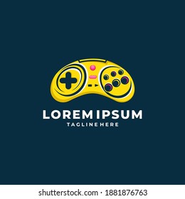 Gamepad Icon Logo Vector illustration