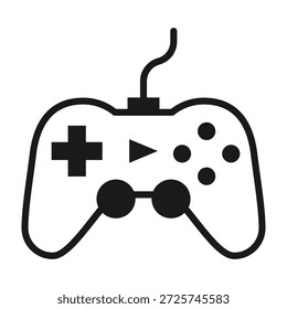Ilustração de vetor de estilo misto de ícone do Gamepad
