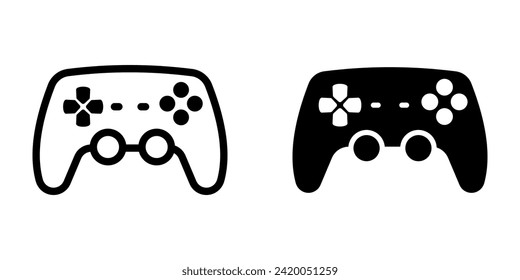 Icono de Gamepad. para concepto móvil y diseño web. ilustración vectorial