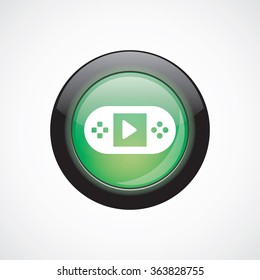 gamepad icon, on white background