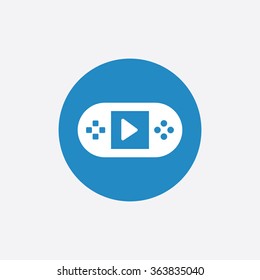gamepad icon, on white background